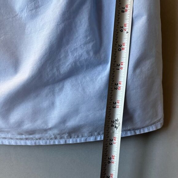 5 for $45 Lane Bryant Top Blouse Shirt Size 14-16 Blue Lace - Picture 4 of 6